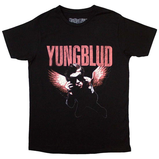 Cover for Yungblud · Yungblud Unisex T-Shirt: Wings (Black) (T-shirt) [size S] (2024)