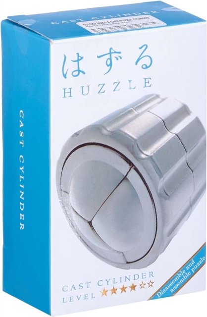 Huzzle Cast Cylinder Puzzle Game - Eureka - Livros - Recent Toys - 5407005150580 - 28 de março de 2024