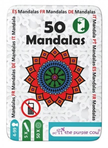 Cover for 50 · Mandalas.504322 (Bog)