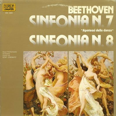 Cover for Ludwig Van Beethoven  · Sinfonie (VINYL)