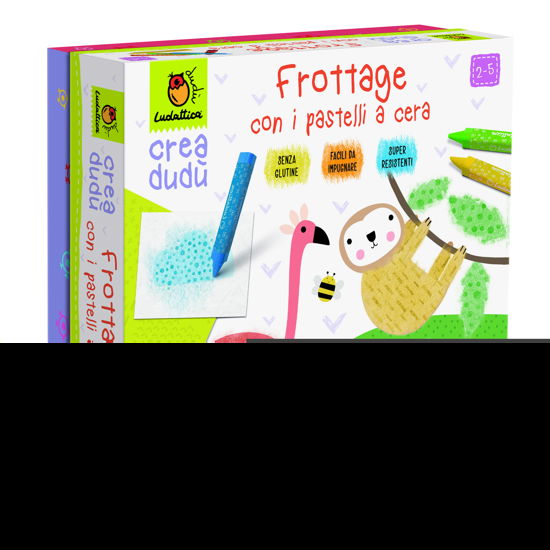 Cover for Ludattica: Dudu' Crea · Frottage Con I Pastelli A Cera (MERCH)