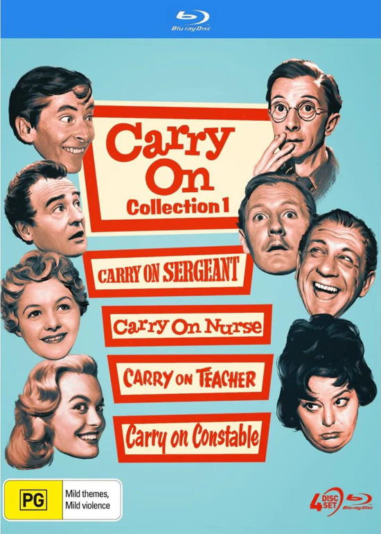 Blu-ray · Carry On...film Collection 1  (Blu Ray) (Blu-ray) (2022)