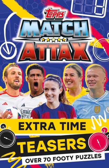 Cover for Match Attax · Match Attax Extra Time Teasers - Pocket Puzzles (Pocketbok) (2024)