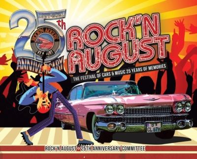 Cover for 25th Anniversary Committee · Rock'n August (Innbunden bok) (2022)