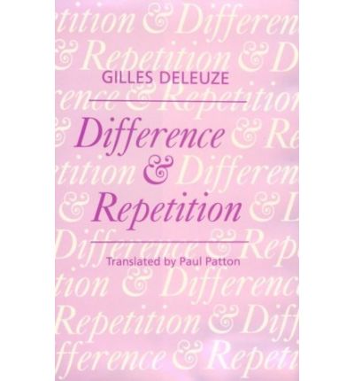 Difference and Repetition - European Perspectives: a Series in Social Thought and Cultural Criticism - Gilles Deleuze - Livros - Columbia University Press - 9780231081580 - 19 de maio de 1994