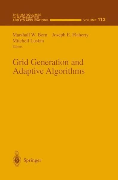 Cover for Grid generation and adaptive algorithms (Bog) (1999)