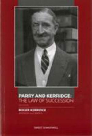 Cover for R Kerridge · Parry and Kerridge: The Law of Succession (Paperback Book) (2016)
