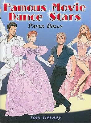 Cover for Tom Tierney · Famous Movie Dance Stars Paper Dolls - Dover Celebrity Paper Dolls (Paperback Book) (2008)