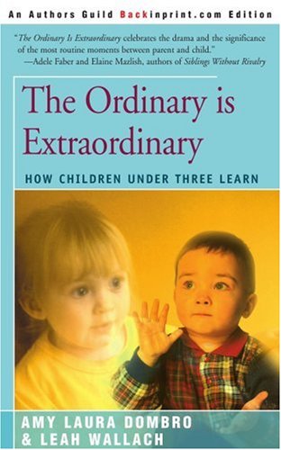 Cover for Amy Dombro · The Ordinary is Extraordinary: How Children Under Three Learn (Paperback Book) (2000)
