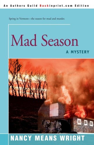 Cover for Nancy Wright · Mad Season: a Mystery (Paperback Book) (2000)