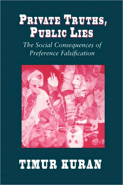 Cover for Timur Kuran · Private Truths, Public Lies: The Social Consequences of Preference Falsification (Paperback Bog) [New edition] (1997)