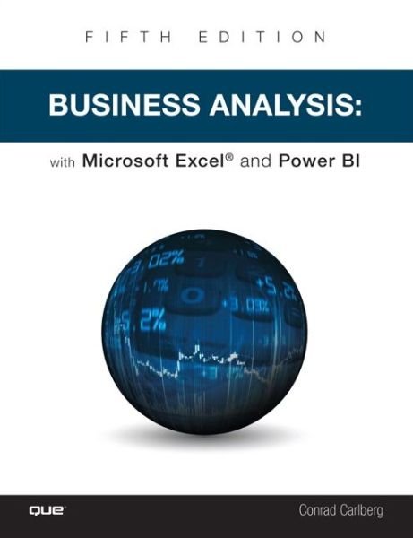 Cover for Conrad Carlberg · Business Analysis with Microsoft Excel (Paperback Book) (2019)