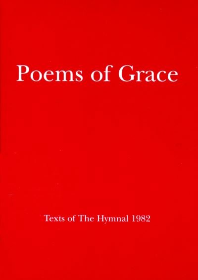Cover for Church Publishing · Poems of Grace: Texts of the Hymnal 1982 (Pocketbok) (2000)