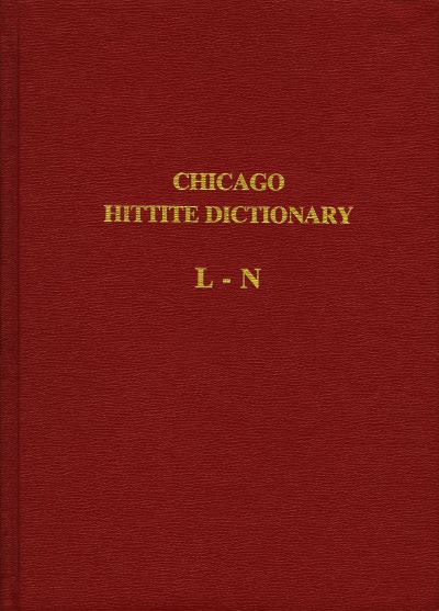 Cover for Harry A. Hoffner · Hittite Dictionary of the Oriental Institute of the University of Chicago Volume L-N, fascicle 4 - Chicago Hittite Dictionary (Paperback Book) (1989)