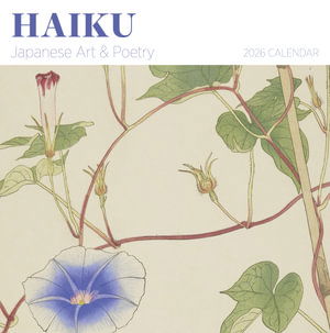 Cover for Haiku: Japanese Art &amp; Poetry : 2026 Wall Calendar (Cartas de oráculo/tarô) (2025)