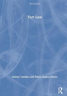 Cover for Timon Hughes-Davies · Tort Law - Spotlights (Hardcover Book) (2019)