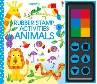 Cover for Fiona Watt · Rubber Stamp Activities Animals - Rubber Stamp Activities (Spiralbok) (2018)