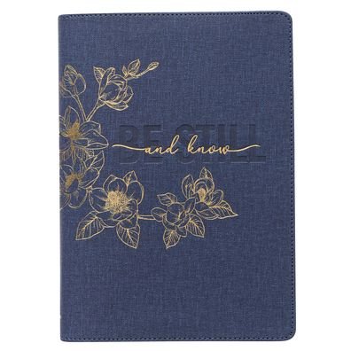 Cover for Christian Art Gifts · Journal Classic Zip Be Still (Hardcover Book) (2021)