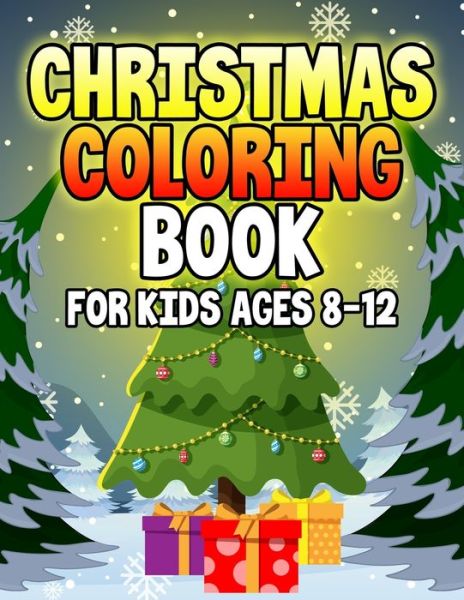 Cover for Daniel Simpson · Christmas Coloring Book for Kids Ages 8-12 (Paperback Book) (2019)