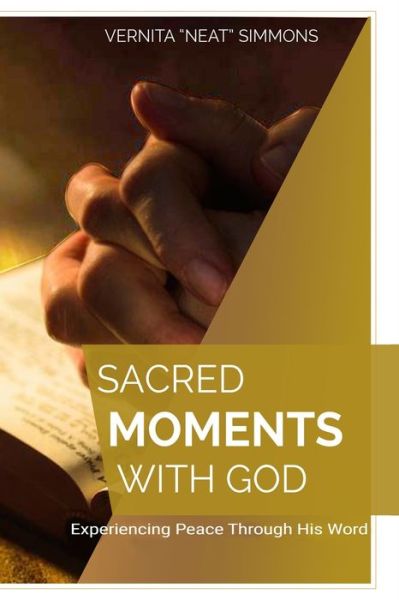 Cover for Vernita Simmons · Sacred Moments With God (Paperback Book) (2018)