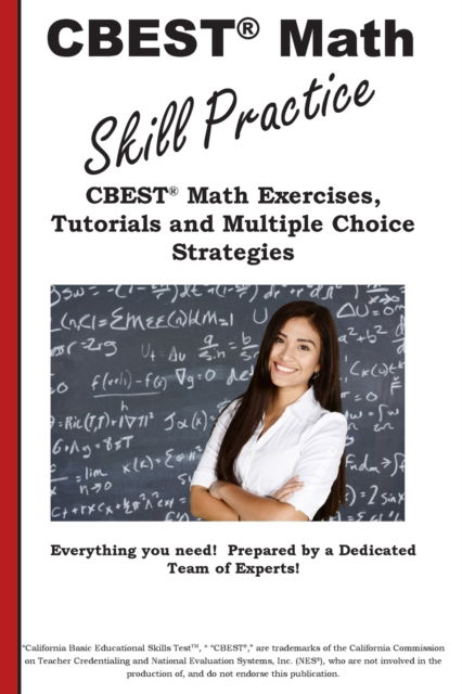 Cover for Complete Test Preparation Inc · CBEST Math Skill Practice (Paperback Book) (2016)