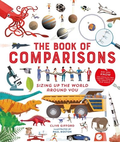 Cover for Clive Gifford · The Book of Comparisons: Sizing up the world around you (Inbunden Bok) (2018)