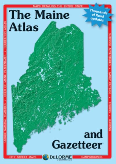 Cover for Garmin International · Maine Atlas &amp; Gazetteer (Buch) (2022)