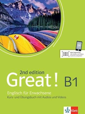 Cover for Susan Hulström-Karl · Great! B1, 2nd edition. Kurs- und Übungsbuch + Audios + Videos online (Paperback Book) (2022)