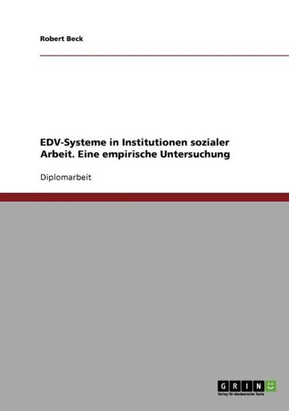 Cover for Beck · EDV-Systeme in Institutionen sozia (Bok)