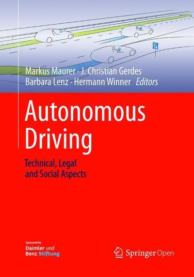 Cover for Autonomous Driving: Technical, Legal and Social Aspects (Paperback Book) (2018)