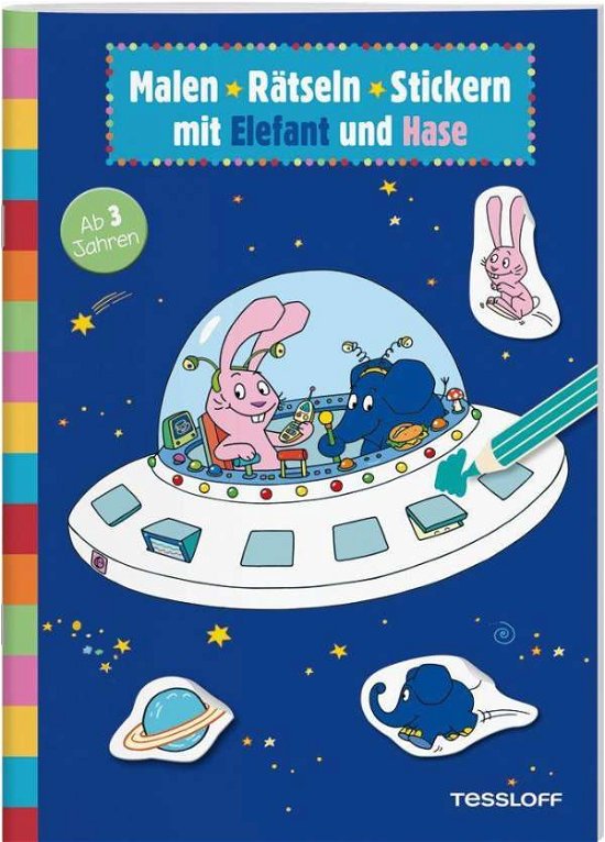 Cover for Baier · Malen - Rätseln - Stickern mit El (Book)