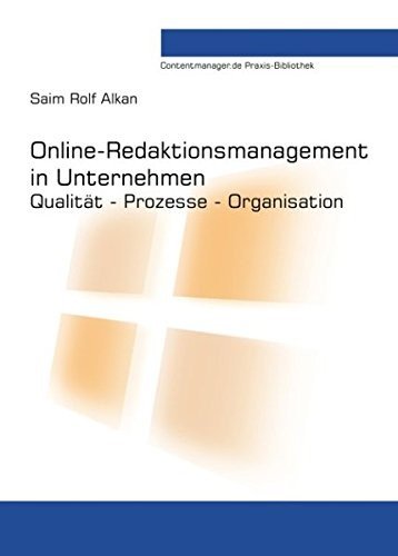 Cover for Alkan · Online-Redaktionsmanagement in Un (Book)