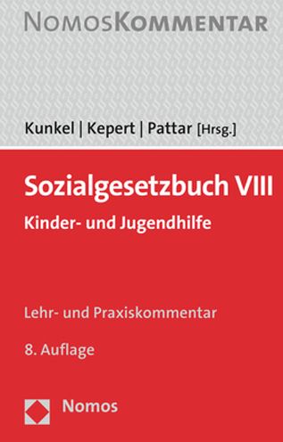 Cover for Peter-Christian Kunkel · Sozialgesetzbuch VIII (Hardcover Book) (2021)