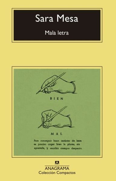 Cover for Sara Mesa · Mala letra (Paperback Bog) (2020)