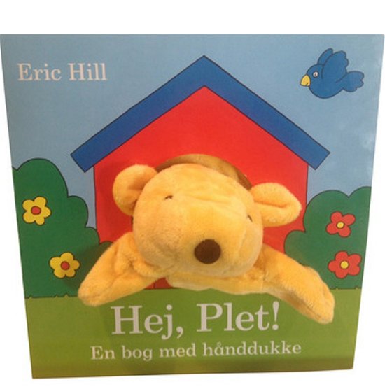 Cover for Eric Hill · Hej Plet! En bog med hånddukke (Cardboard Book) [1er édition] (2014)