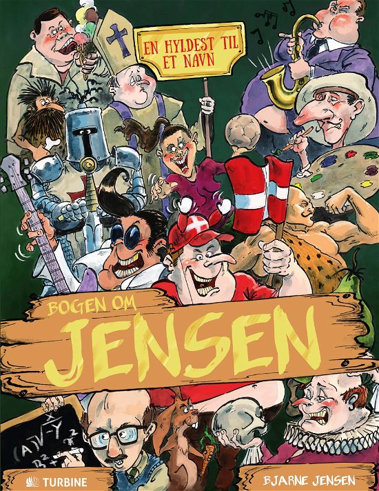 Cover for Bjarne Jensen · Bogen om Jensen (Innbunden bok) [1. utgave] (2017)