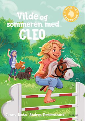 Cover for Jenny Bicho · Vilde og kæphestene 2 – Vilde og sommeren med Cleo (Innbunden bok) [1. utgave] (2023)