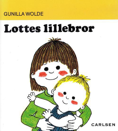 Cover for Gunilla Wolde · Lotte og Totte: Lottes lillebror (2) (Hardcover Book) [2º edição] [Papbog] (1991)