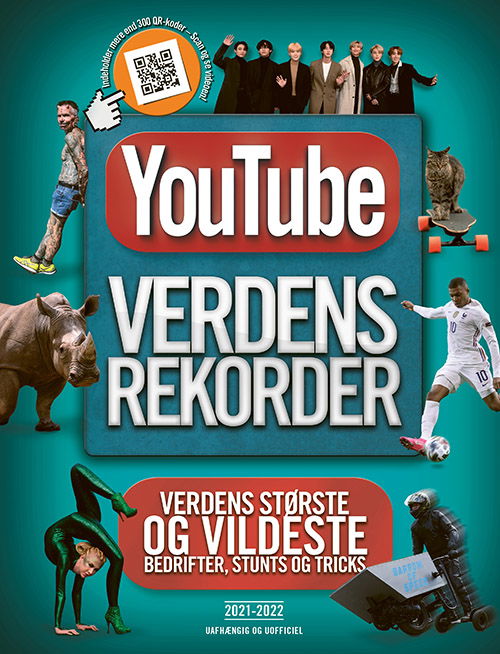 YouTube verdensrekorder 2021 - Adrian Besley - Kirjat - Legind - 9788775370580 - keskiviikko 29. syyskuuta 2021