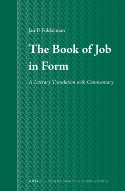 Cover for J. P. Fokkelman · The book of Job in form (N/A) (2012)