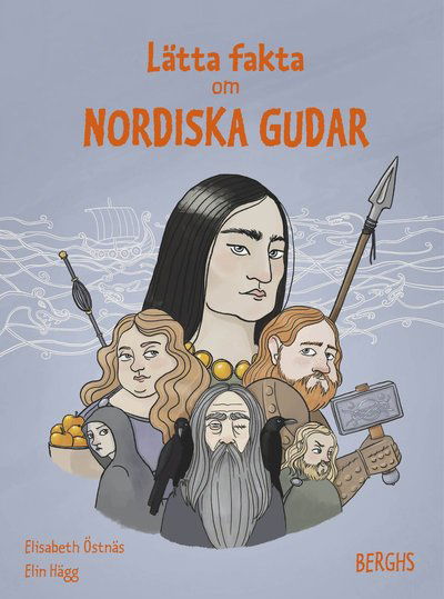 Cover for Elisabeth Östnäs · Lätta fakta om nordiska gudar (Bound Book) (2022)