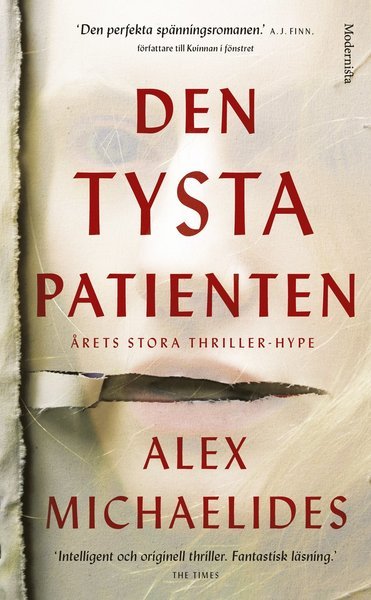 Cover for Alex Michaelides · Den tysta patienten (Paperback Book) (2020)