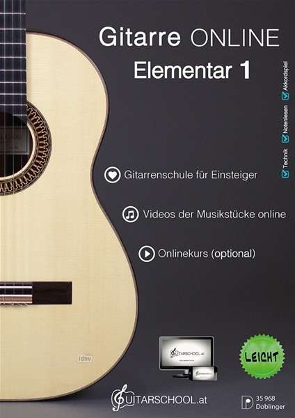 Cover for Gänser · Gitarre Online Elementar.1 (Book)