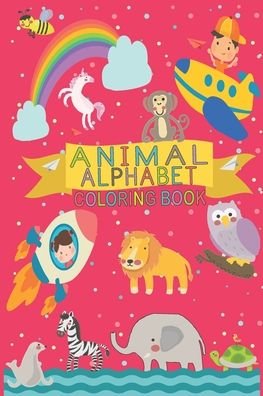 Cover for Bekoco Artworks · Animal Alphabet Coloring Book (Paperback Bog) (2020)