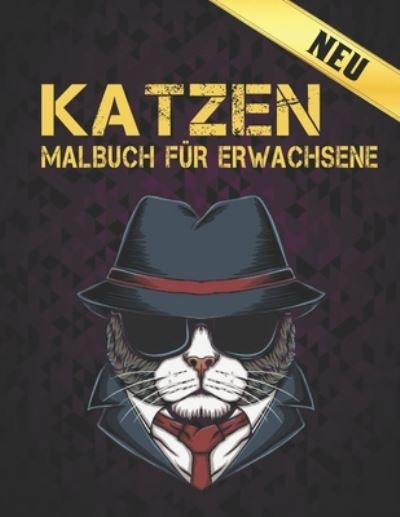 Cover for Store Of Coloring Book · Malbuch fur Erwachsene Katzen (Paperback Book) (2021)