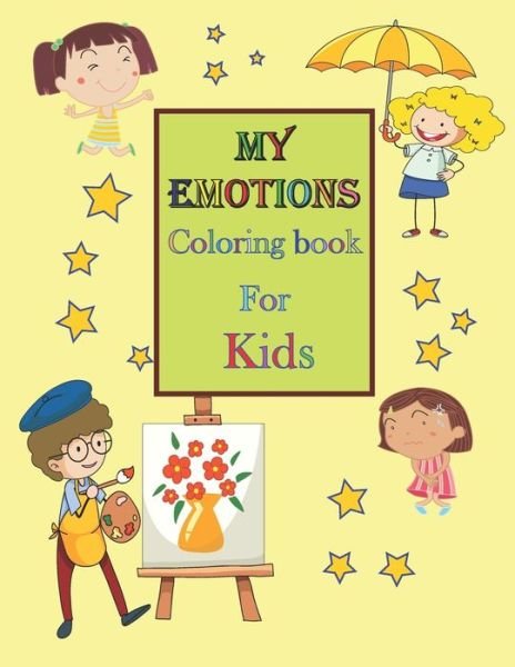 Cover for Bel Nina · My Emotions Coloring Book For Kids (Paperback Bog) (2021)