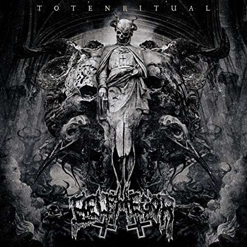 Cover for Belphegor · Totenritual (Grey Vinyl) (Limited) (LP) [Limited edition] (2017)