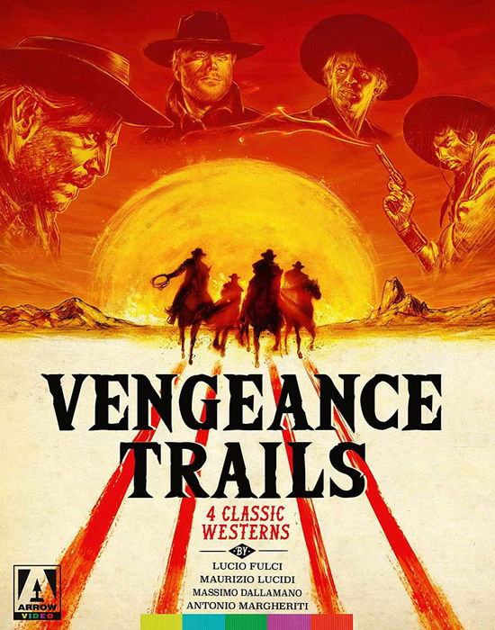 Cover for Vengeance Trails: Four Western Classics (Blu-Ray) (2022)