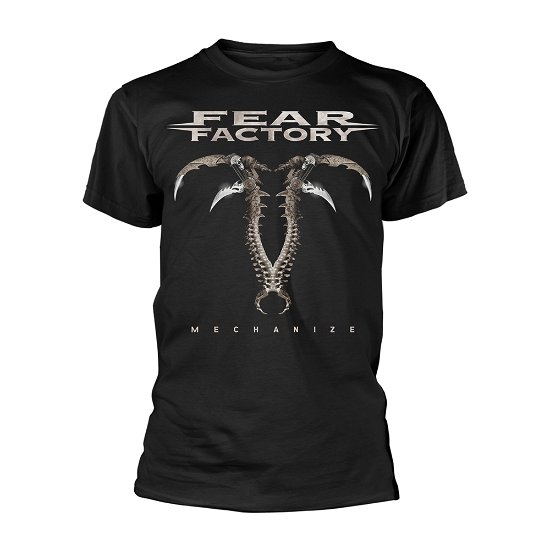 Cover for Fear Factory · Mechanize (Tour Stock) (T-shirt) [size S] [Black edition] (2015)