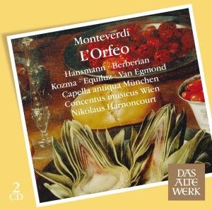 Cover for Harnoncourt Nikolaus / Concent · Monteverdi: L Orfeo (CD) (2014)